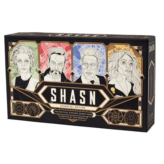 SHASN The Political Strategy Board Game for Adults and Children | 14+ Years | Epic Game of Politics, Ethics and Strategy | 3-5 Players | Multicolor - Jaiman Toys