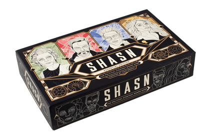 SHASN The Political Strategy Board Game for Adults and Children | 14+ Years | Epic Game of Politics, Ethics and Strategy | 3-5 Players | Multicolor - Jaiman Toys