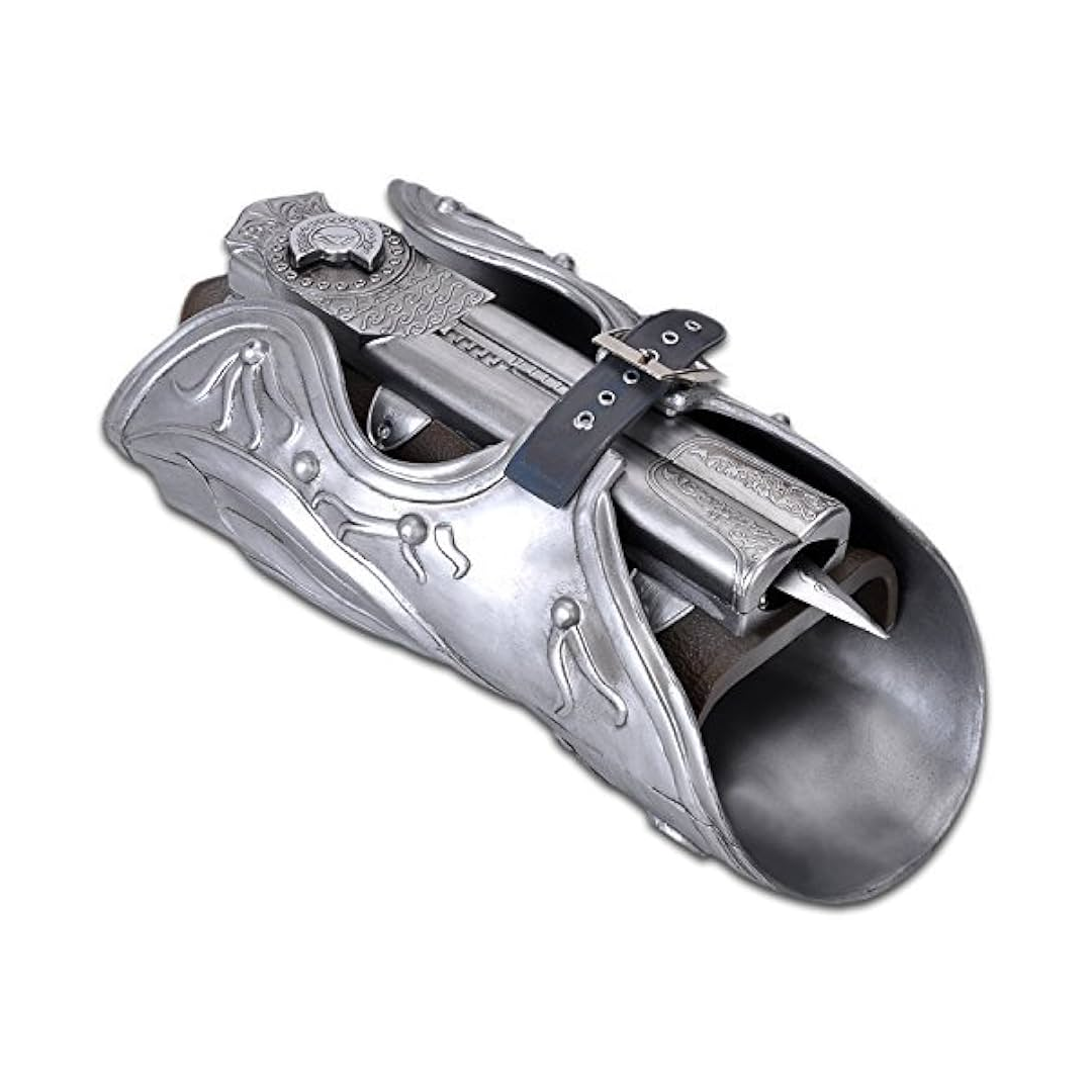 Assassin's Creed : Ultimate BROTHERHOOD- EZIO AUDITORE'S ARMORED VAMBRACE Hidden Blade Gauntlet Set! Role-Play Accessory Age 17+