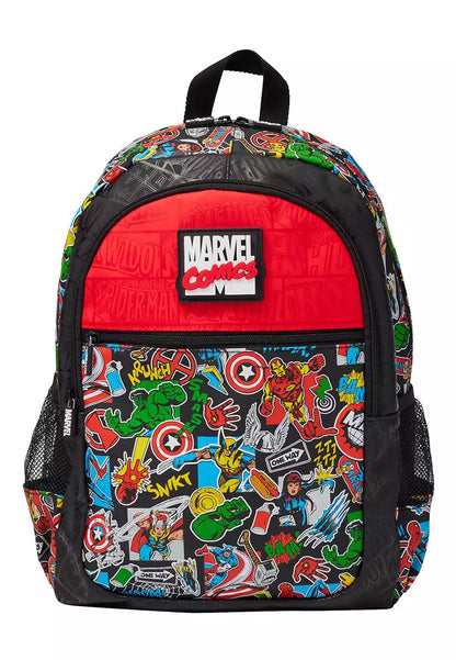 Smiggle Marvel Comics Classic Backpack Black for Kids