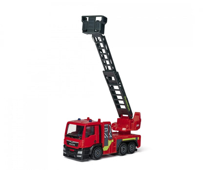 Majorette Street Cars  S.O.S. MAN TGS Rosenbauer Fire Engine Diecast Model – Collectible Toy