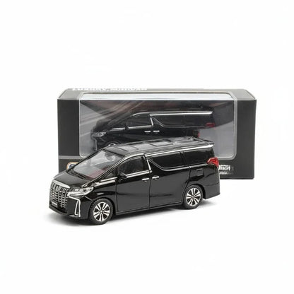 Hobby Japan 1:64 Toyota HJ645012ABK ALPHARD HYBRID (H30W) Hybrid with Sunroof Black Pearl Crystal Shine