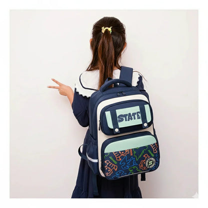 Smiggle 15-Inch Premium Backpack – Stylish School Bag for Kids | Spacious & Durable