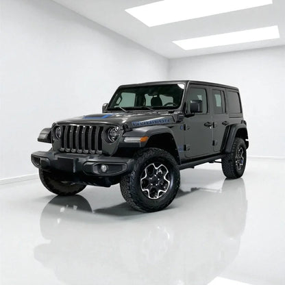 Rastar 1:24 Jeep Wrangler Rubicon 4xe Die-Cast Model – Black | Openable Doors (64610) - Jaiman Toys