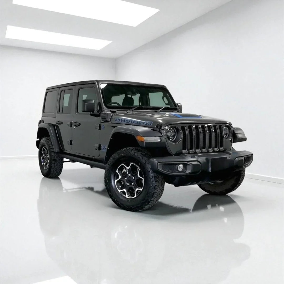 Rastar 1:24 Jeep Wrangler Rubicon 4xe Die-Cast Model – Black