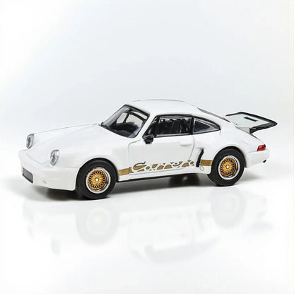 PARA64 1:64 Porsche 911 Carrera RSR 3.0 Grand Prix White LHD Diecast Car-By Paragon