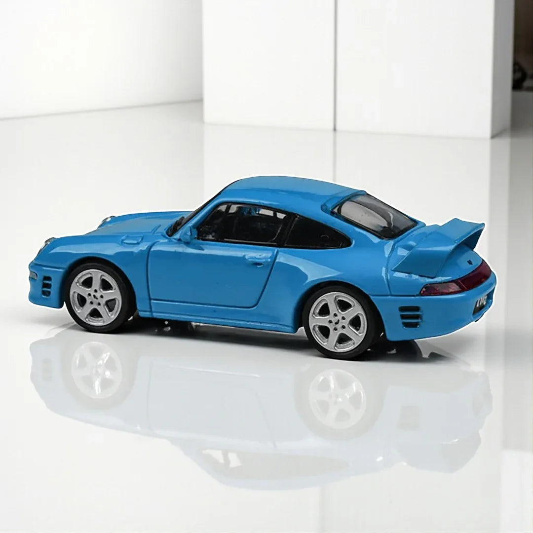 PARA64 1:64 RUF CTR2 1995 Mexico Blue LHD Diecast Car By-Paragon