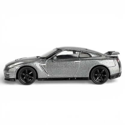 Mini GT 1:64 Nissan GT-R NISMO R35 CRS Dark Metal Grey – Premium Die-Cast Collector Car
