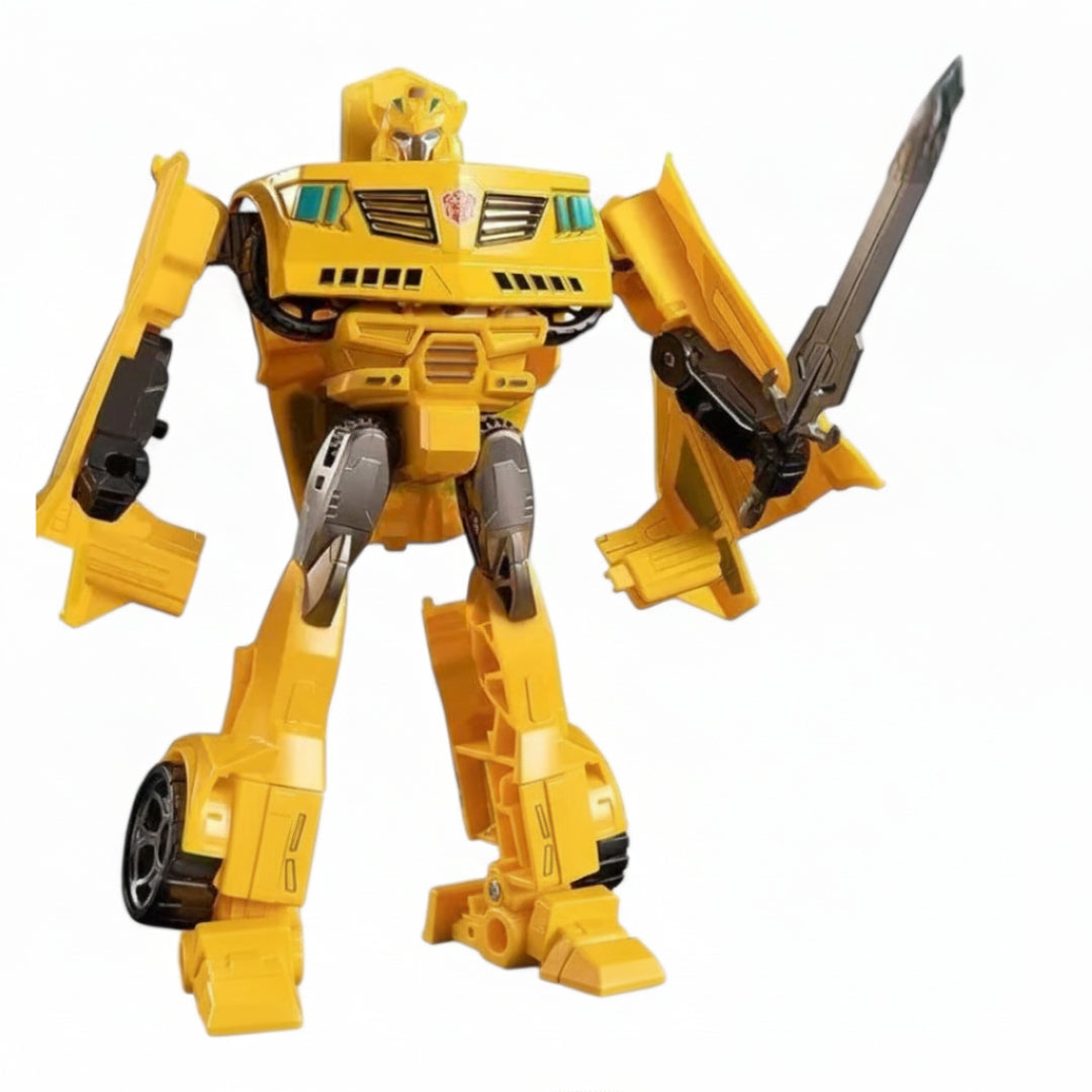 Mecha Crazed 1/10 Scale Robot Transforming Action Figure | Deformation Transforming Toy For Kids