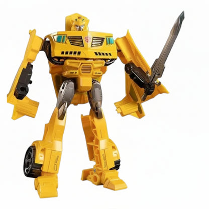 Mecha Crazed 1/10 Scale Robot Transforming Action Figure | Deformation Transforming Toy For Kids