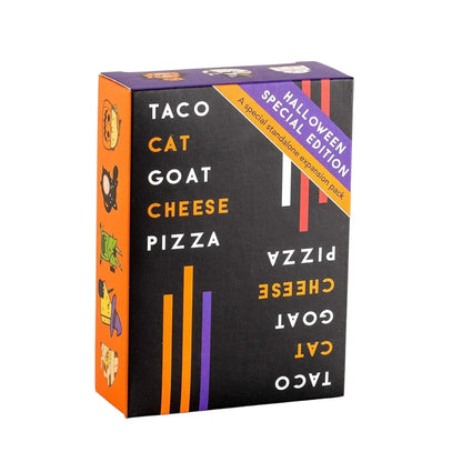 Taco Cat Goat Cheese Pizza Halloween Edition Board Game - Jaiman Toys