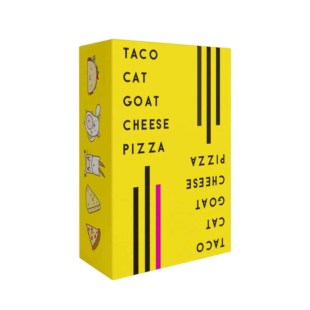 Taco Cat Goat Cheese Pizza Card Game - Jaiman Toys