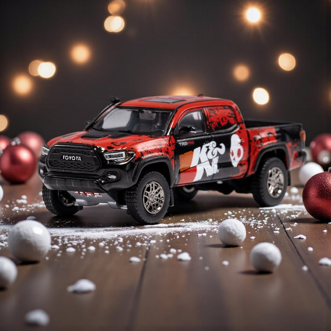 1/64 Toyota TACOMA - Standard Edition (LHD) Black/Red ( 183 )