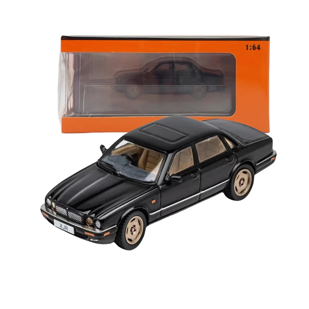 GCD 1:64 Jaguar XJ (X300) Black Diecast Model Car | Premium