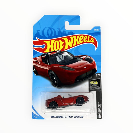 Hot Wheels Tesla Roadster with Starman, HW Space 2/5 (Rare)