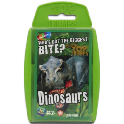 Top Trumps Dinosaurs Card Game – 30 Cards, 2+ Players