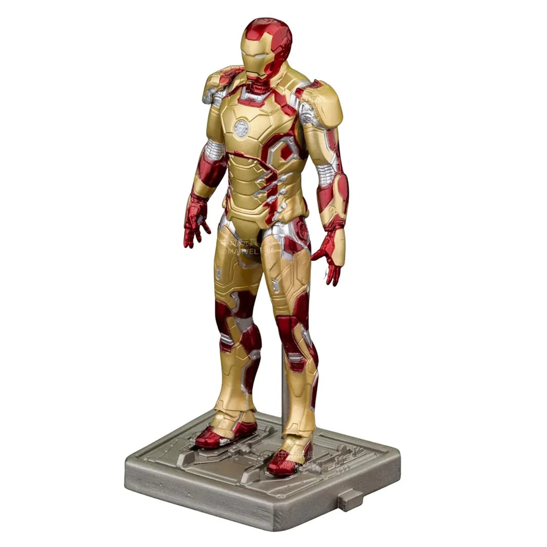 ZD Toys Iron Man Hall of Armor – Mark 42 (4-Inch Figure) Light-Up Display Chamber