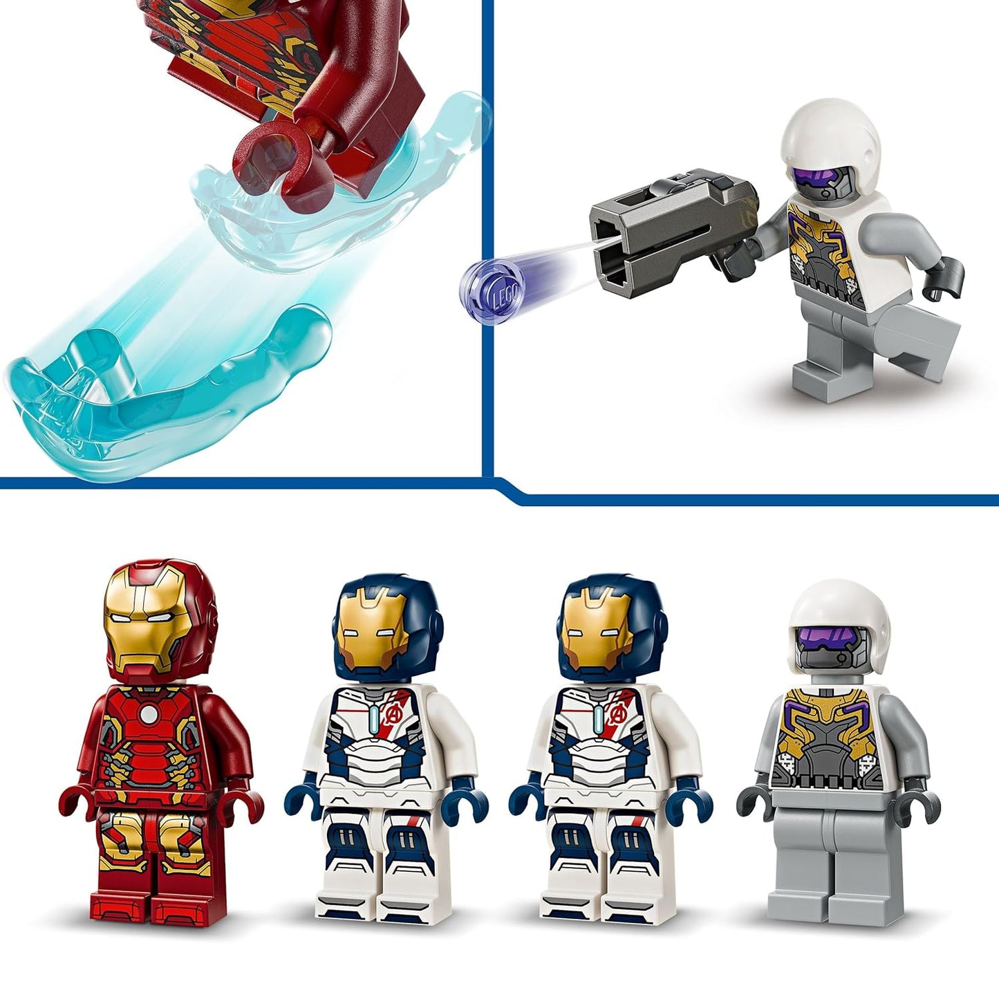 LEGO Marvel Iron Man & Iron Legion vs. Hydra Soldier 76288 Building Blocks