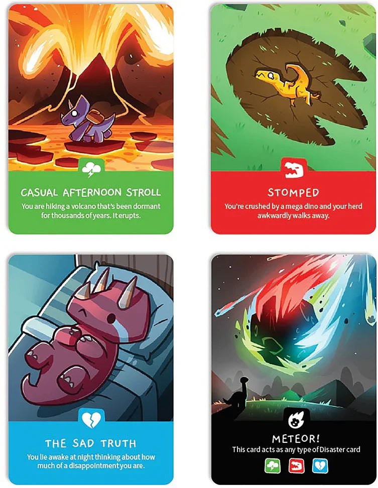 Happy Little Dinosaurs Card Game - Jaiman Toys