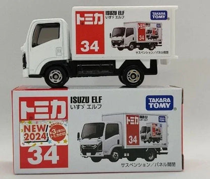 Takara Tomy Tomica 34 Isuzu Elf - Jaiman Toys