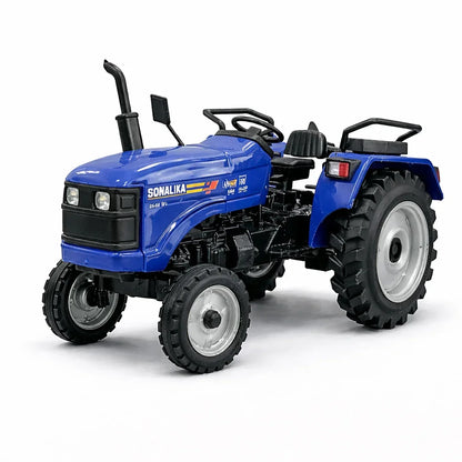 Diecast Farm Tractor Toy Set – Miniature Agricultural Tractor Models | Realistic Metal Collectibles for Kids & Display
