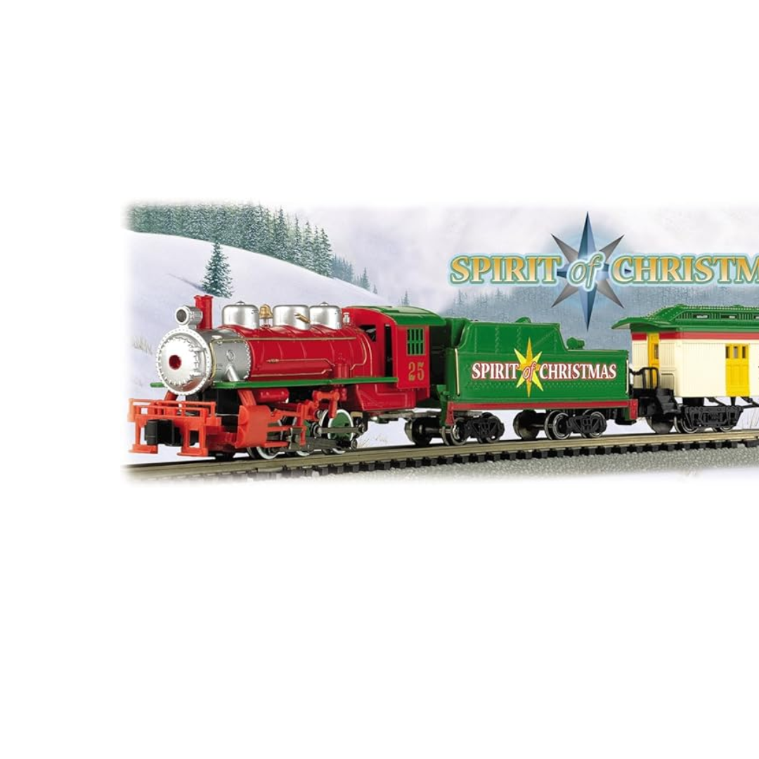 Bachmann Trains - Spirit Of Christmas Ready To Run Electric Train Set - N Scale