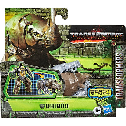 Transformers Toys Rise Of The Beasts Movie Beast Alliance Battle Changers Rhinox Action Figure, Ages 6 And Up, 4.5 Inch F3896 / F4606