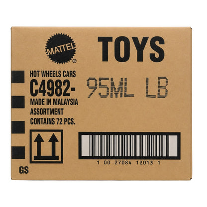 Hot Wheels 2026 Factory-Sealed L Case (95ML LB) – 72 Original Mattel 1:64 Die-Cast Cars | Brand New Unopened Master Carton