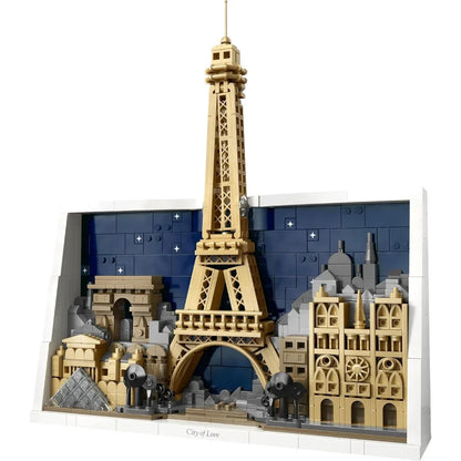 LEGO 21064 Architecture Paris Skyline – City of Love Landmark Home Décor Building Set for Adults