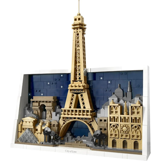 LEGO 21064 Architecture Paris Skyline – City of Love Landmark Home Décor Building Set for Adults