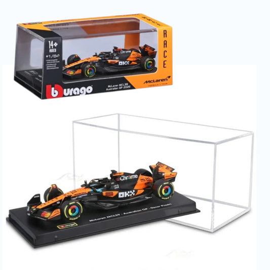 Bburago 1:64 McLaren MCL39 Australian GP 2025 Oscar Piastri F1 Diecast Model