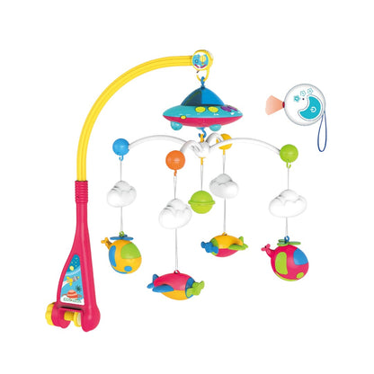 Huanger Dreamful Mobile Baby Crib Mobile – Musical Rotating Cot Mobile with Hanging Toys (0+ Months)
