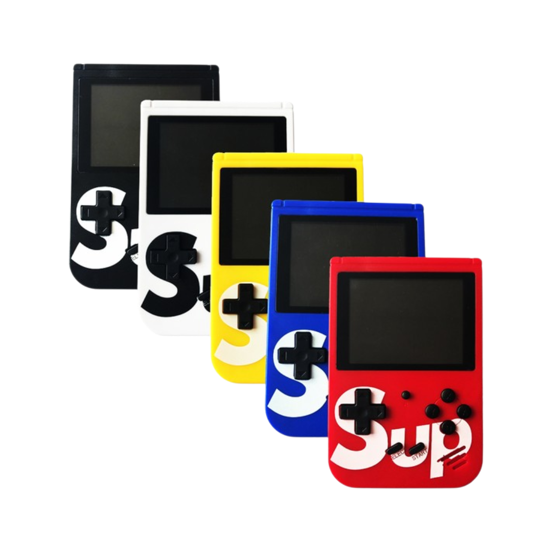 SUP Game Box 400 in 1 Plus Handheld Retro Gaming Console with Built-in Games, Rechargeable Battery & TV Output 🎮
