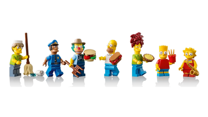 LEGO 10352 Icons The Simpsons: Krusty Burger  1,635Piece Adult Display Set