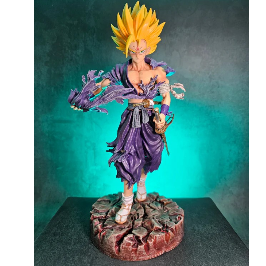 Ultimate Action Figure Samurai Super Saiyan Gohan Dragon Ball Action Figure 28 CM