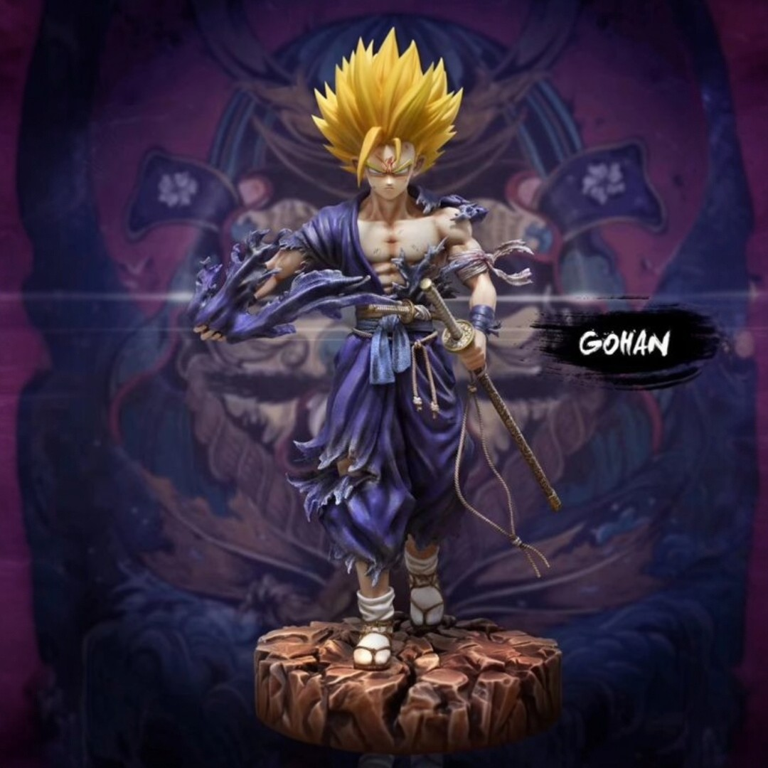 Ultimate Action Figure Samurai Super Saiyan Gohan Dragon Ball Action Figure 28 CM