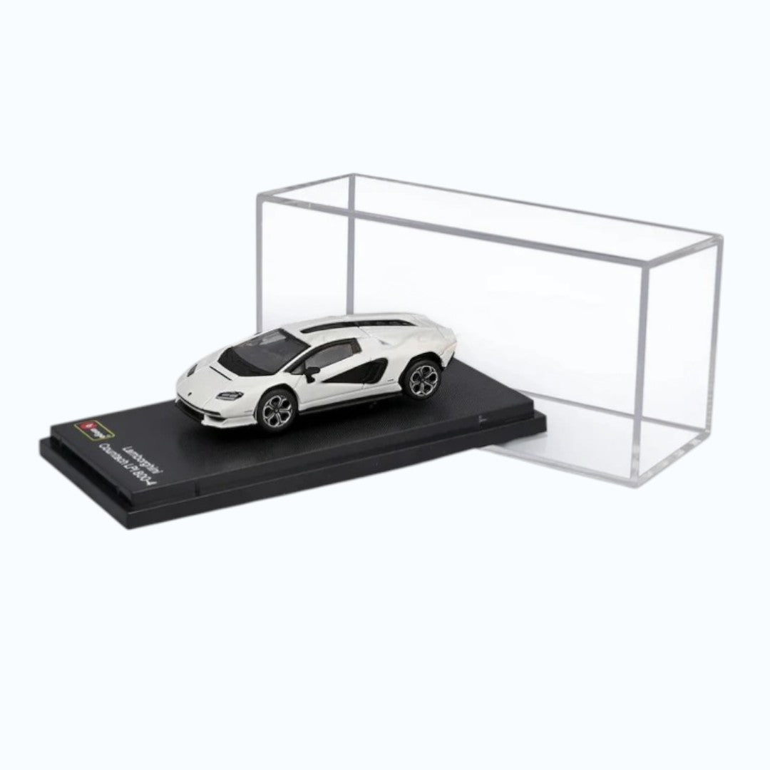 Bburago 1:64 Lamborghini Countach White Diecast Model Car