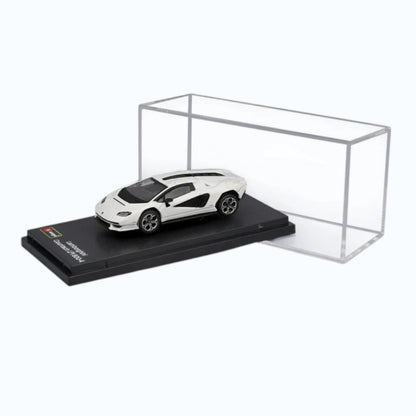 Bburago 1:64 Lamborghini Countach White Diecast Model Car