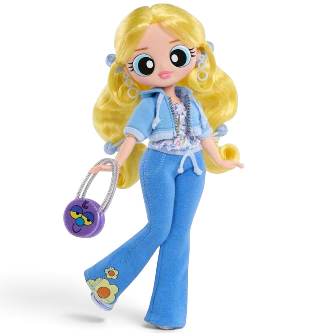 L.O.L. Surprise! O.M.G. The Powerpuff Girls Bubbles 10-Inch Fashion Doll with Accessories