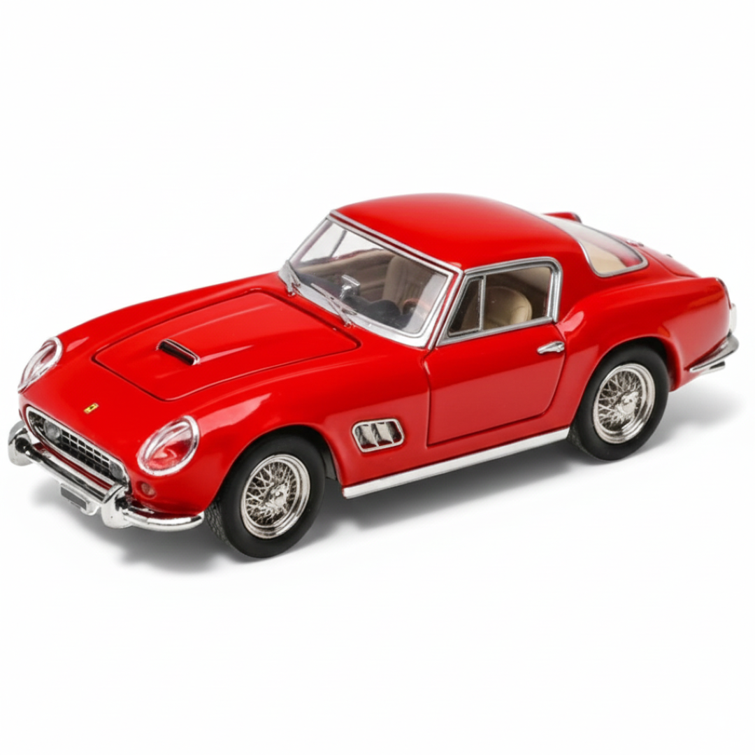 GFCC 1:64 Scale 1960 SWB Ferrari 250GT California Red Miner Convertible Diecast Car Model