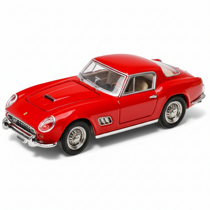 GFCC 1:64 Scale 1960 SWB Ferrari 250GT California Red Miner Convertible Diecast Car Model