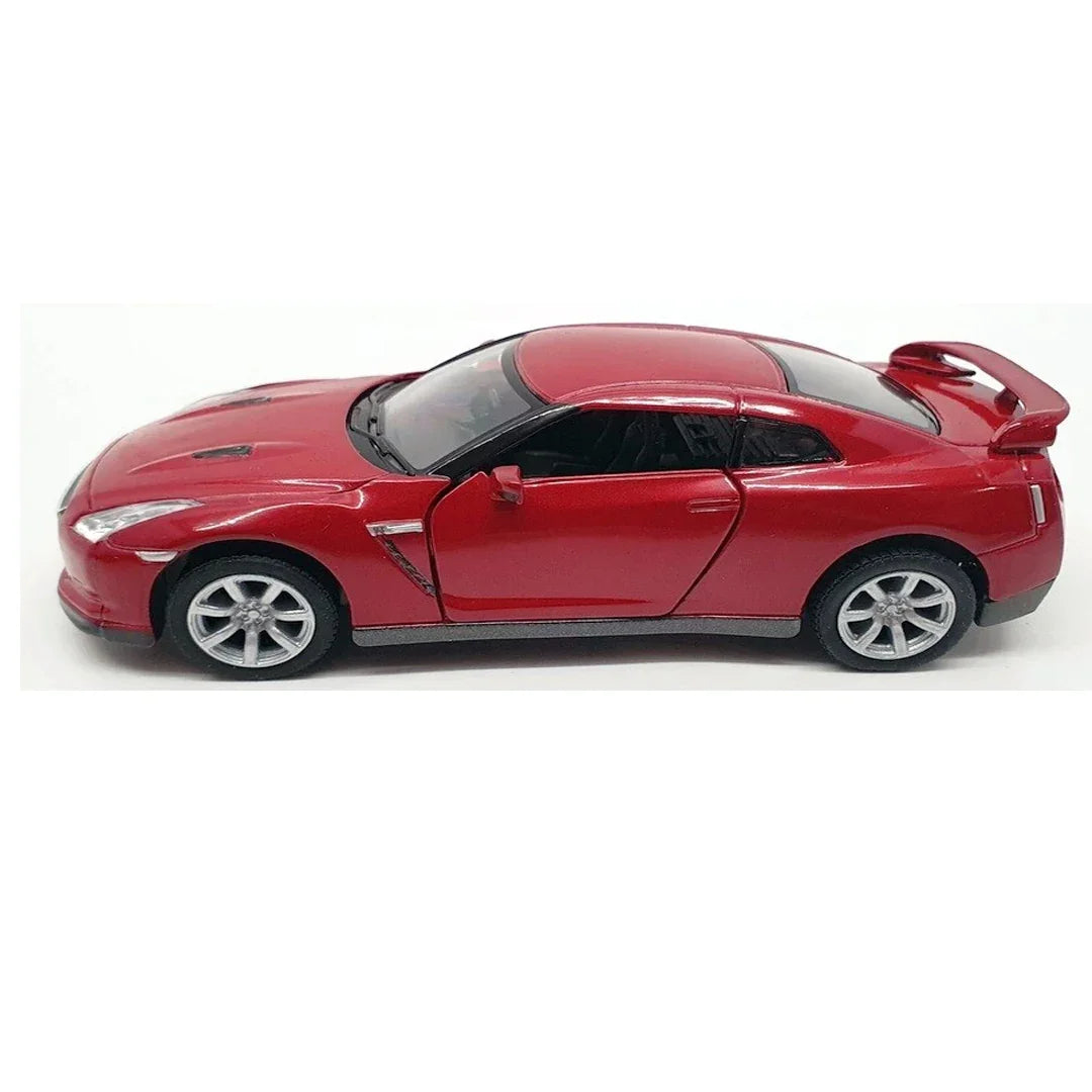 KiNSMART KT5340W Nissan GT-R R35 – 1:36 Scale Die-Cast Model Toy Car - Red - Jaiman Toys