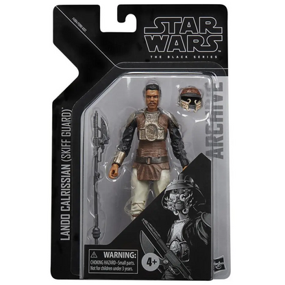 Star Wars The Black Series Archive Lando Calrissian (Skiff Guard) Toy 6-Inch-Scale Action Figure