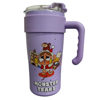 Nice Holiday Stainless Steel Cute Sipper Water Bottle – 860ml | Ideal for Office, Gym, & Travel - Jaiman Toys