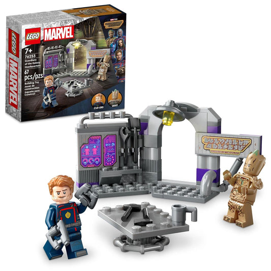 LEGO Marvel Guardians of The Galaxy Headquarters 76253 Building Set (67 Pcs)