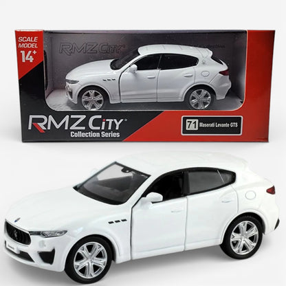 RMZ City 1:36 Maserati Levante GTS Diecast Alloy Car Model – Openable Doors | Pull Back & Go | 2 Color Variants