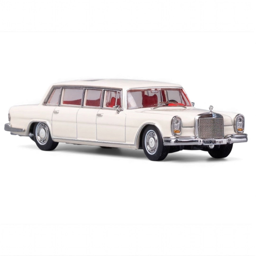 GCD 1:64 Scale Mercedes-Benz 600 Pullman Limousine – Off-White | Premium Diecast Model Car