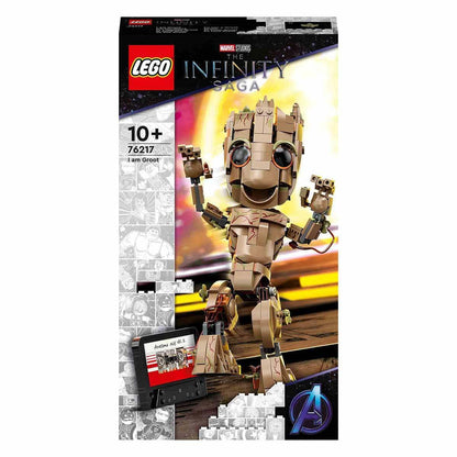 LEGO 76217 Marvel I am Groot Building Toy Set (476 Pieces)