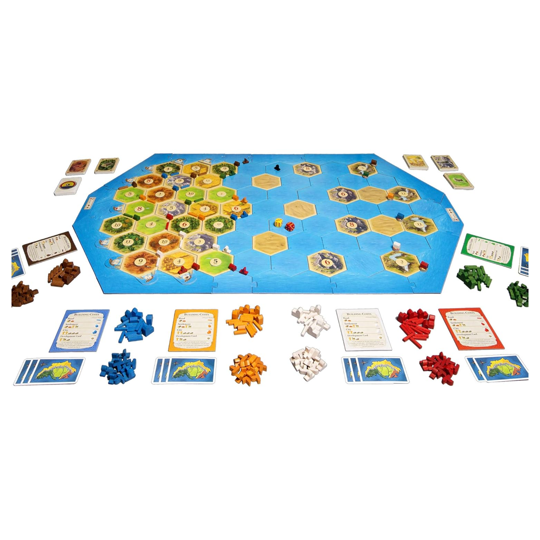 Catan Seafarers 5 and 6 Player Extension