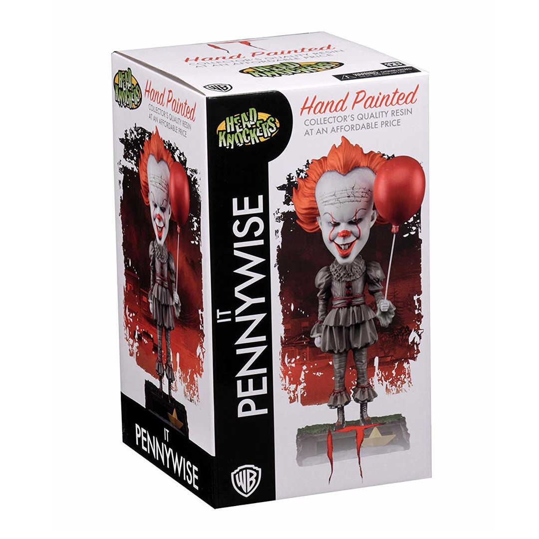 NECA 1989 Head Knockers Pennywise- IT! THE MOVIE Action Figure Age 14+